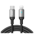 Kabel USB-C / Lightning Baseus Explorer 20W - 1m - Czarny