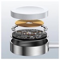Apple Watch Magnetyczny Kabel Ładujący Joyroom S-IW003S - 0.3m - Biały