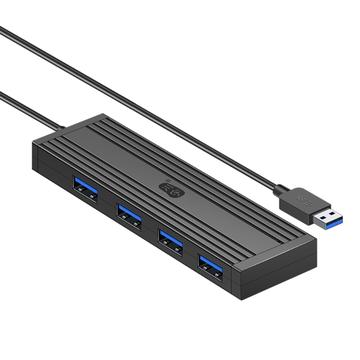 KAWAU H305-120 Szybki 4-portowy koncentrator USB Rozdzielacz USB 3.0 do laptopa, pendrive\'a, klawiatury