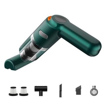 Odkurzacz samochodowy KBN-010 z wymiennymi filtrami - 10000Pa - Czarno-zielony