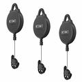 KIWI Design VR Cable Management/Holder - 3 szt. - Czarny
