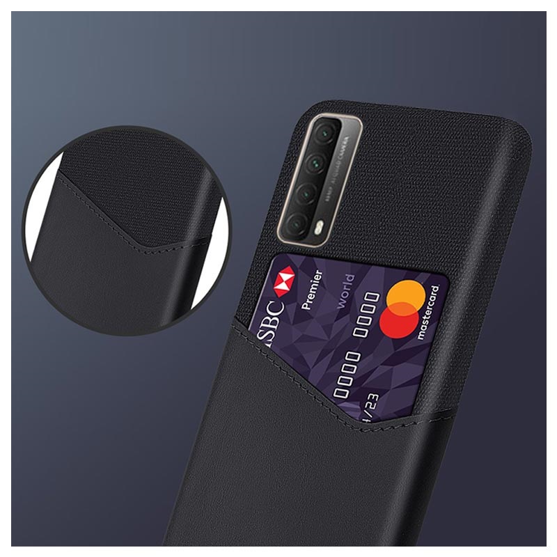 Etui z kieszenią na kartę KSQ do Huawei P Smart 2021