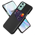 OnePlus 9 Etui KSQ z Kieszenią na Kartę - Czarne