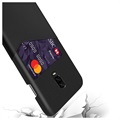 Etui z kieszenią na kartę KSQ do telefonu OnePlus 7 - Czerń