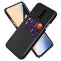 Etui z kieszenią na kartę KSQ do telefonu OnePlus 7 Pro - Czerń