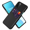 OnePlus 8T Etui KSQ z Kieszonką na Kartę - Czarne