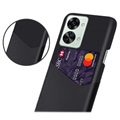 Etui KSQ z Miejscem na Kartę - OnePlus Nord 2T - Czarne