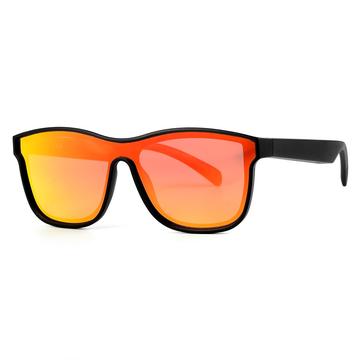 Inteligentne okulary KY03 z soczewkami polaryzacyjnymi i Bluetooth do rozmów telefonicznych z wbudowanym mikrofonem i głośnikami - pomarańczowe