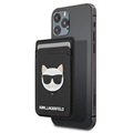 Etui na Karty Karl Lagerfeld Ikonik Saffiano - Choupette Head