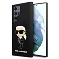 Silikonowe Etui Karl Lagerfeld Ikonik do Samsung Galaxy S23 Ultra 5G