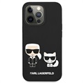 Silikonowe Etui Karl Lagerfeld Karl & Choupette do iPhone 13 Pro