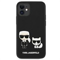 Silikonowe Etui Karl Lagerfeld Karl & Choupette do iPhone 13 Mini