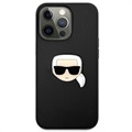 iPhone 13 Pro Hybrydowe Etui Karl Lagerfeld Karl Head - Czarne