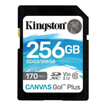 Karta pamięci Kingston Canvas Go! Plus microSDXC SDG3/256GB