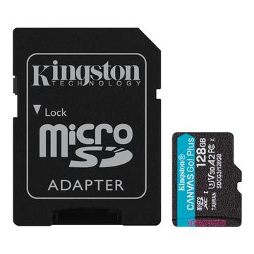 Karta pamięci Kingston Canvas Go! Plus microSDXC z adapterem SDCG3/128GB