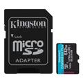 Karta pamięci Kingston Canvas Go! Plus microSDXC z adapterem SDCG3/512GB - 512GB