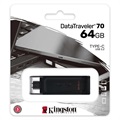 Pendrive USB Type-C Kingston DataTraveler 70 - 64GB