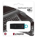 Pendrive Kingston DataTraveler Exodia - 64GB - Kolor Morski / Czarny