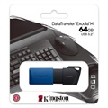 Pendrive USB 3.2 Kingston DataTraveler Exodia M - 64GB - Niebieski