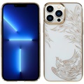 Etui Kingxbar Phoenix Nirvana Series do iPhone 13 Pro Max - Złoto