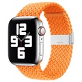 Apple Watch Series 7/SE/6/5/4/3/2/1 Dzianinowy Pasek - 45mm/44mm/42mm - Pomarańcz