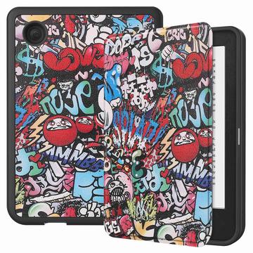 Kobo Clara 2E Etui Smart Folio - Graffiti