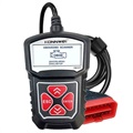 Konnwei KW309 Samochodowy Tester Diagnostyczny OBD2/EOBD z LCD - Czarny