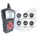 Konnwei KW309 Samochodowy Tester Diagnostyczny OBD2/EOBD z LCD - Czarny