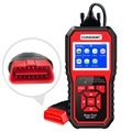 Samochodowy Tester Diagnostyczny OBD2/EOBD z LCD Konnwei KW850 - Czerwony