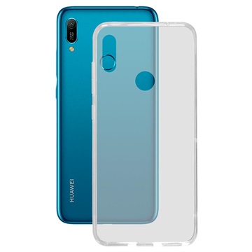 Etui z TPU Ksix Flex Ultrathin do Huawei Y6 (2019) - Przezroczyste