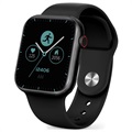 Ksix Urban 3 Wodoodporny Smartwatch z Pomiarem Tętna - Czarny