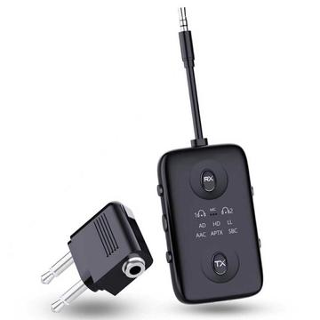 LE519 Adapter Bluetooth do samolotu, samochodu, domu - czarny