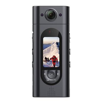 LK2313 Kamera sportowa 4K z obrotowym obiektywem - wodoodporna IP65 - czarna
