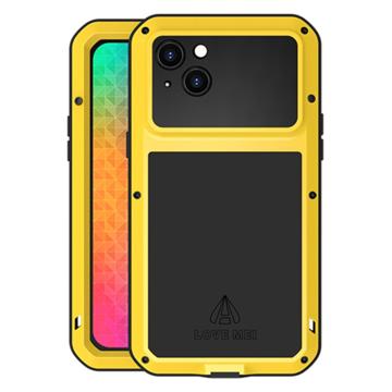Hybrydowe Etui Love Mei do iPhone 14 Plus - Żółty