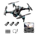 Dron LS-S4S 720p z kamerą FPV i 3 bateriami