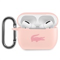 AirPods Pro Etui Lacoste z Ciekłego Silikonu - Róż