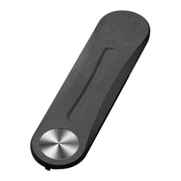 Magnetyczny stojak na telefon do laptopa z uchwytem PC + wspornik rozszerzający do monitora komputerowego ze stopu aluminium - czarny