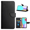 OnePlus Nord 2T Skórzane Etui-Portfel z Podpórką - Czerń