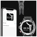 Smartwatch Lemfo T92 ze Słuchawkami TWS - iOS/Android - Czarny