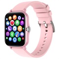 Lemfo Y20 Wodoodporny Smartwatch z Pulsometrem - Róz