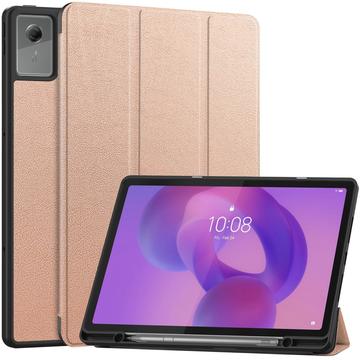 Etui Smart Folio Lenovo Idea Tab Plus z serii Tri-Fold - różowe złoto