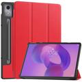 Etui Smart Folio Lenovo Idea Tab Pro z serii Tri-Fold - czerwone