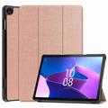 Lenovo Tab M10 Gen 3 Inteligentne Etui Folio z Serii Tri-Fold - Różowe Złoto