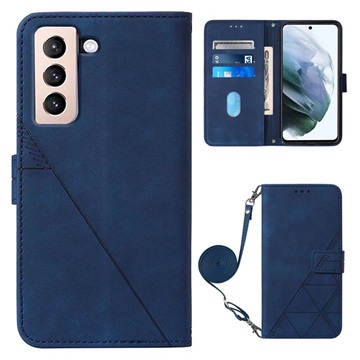 Samsung Galaxy S22 5G Etui-Portfel Seria Line - Błękit