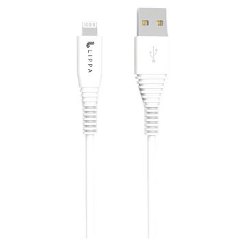 Lippa Kabel USB-A / Lightning 12W - 1m - Biały