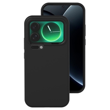 Xiaomi 17 Pro Etui z płynnego silikonu - czarny