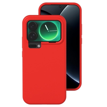 Xiaomi 17 Etui z płynnego silikonu - czerwony