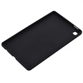 Samsung Galaxy Tab A7 Lite Etui z Ciekłego Silikonu - Czarne