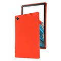 Samsung Galaxy Tab A8 10.5 (2021) Etui z Ciekłego Silikonu - Czerwień