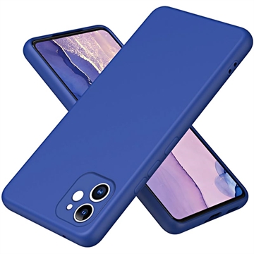 iPhone 11 Etui z Ciekłego Silikonu - Błękit